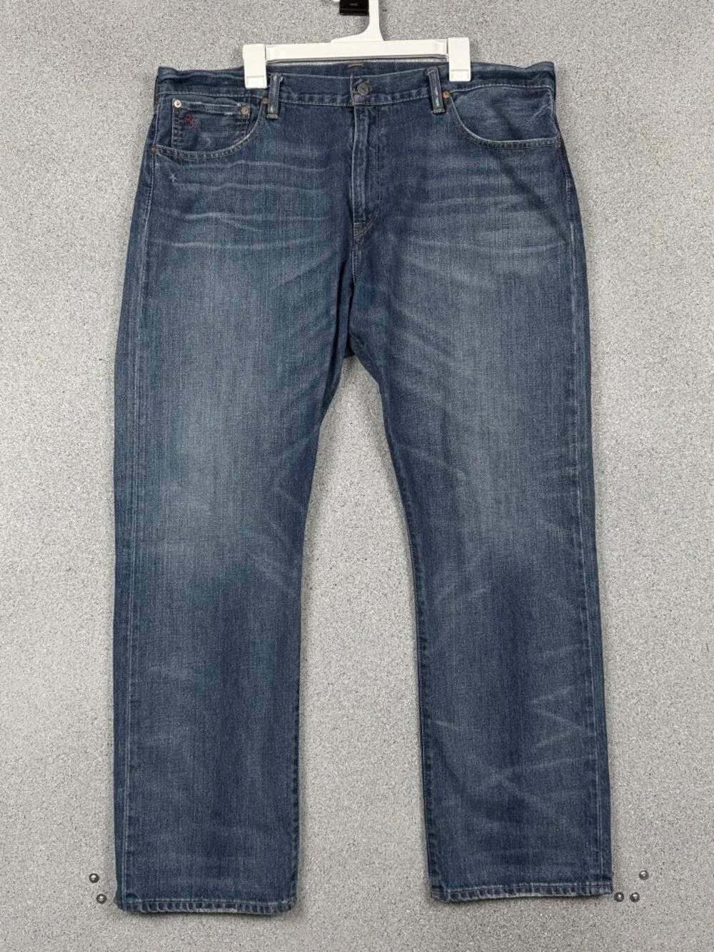 Polo Ralph Lauren 867 Classic Fit Mens Jeans 40x32 Dark Wash Work Casual Denim